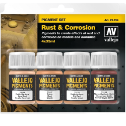 vallejo pigment rust